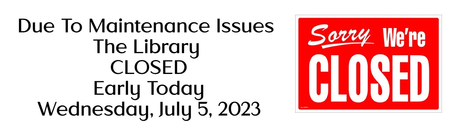 Closed Early 7.5.23 Slider