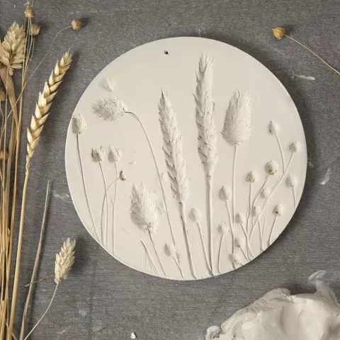 Art Cafe: Plant Pressed Clay