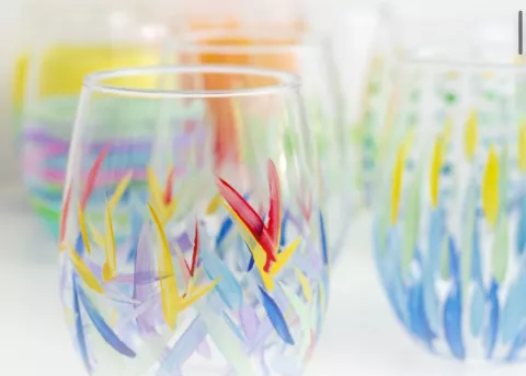 Art Cafe: Glass Painting