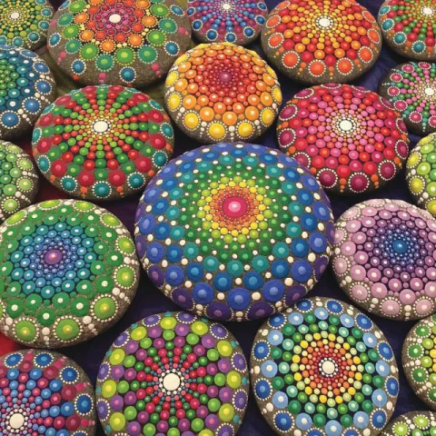 Art Cafe: Mandala Rocks