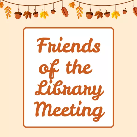 Friends of the Library Meeting