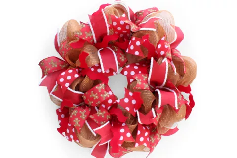 Art Cafe: Ribbon Wreaths