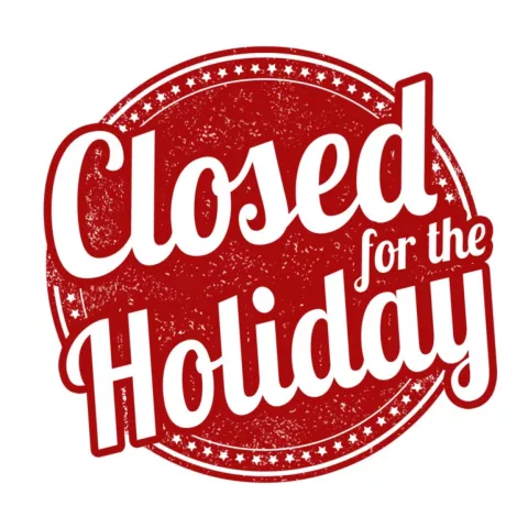 Library is Closed - Christmas